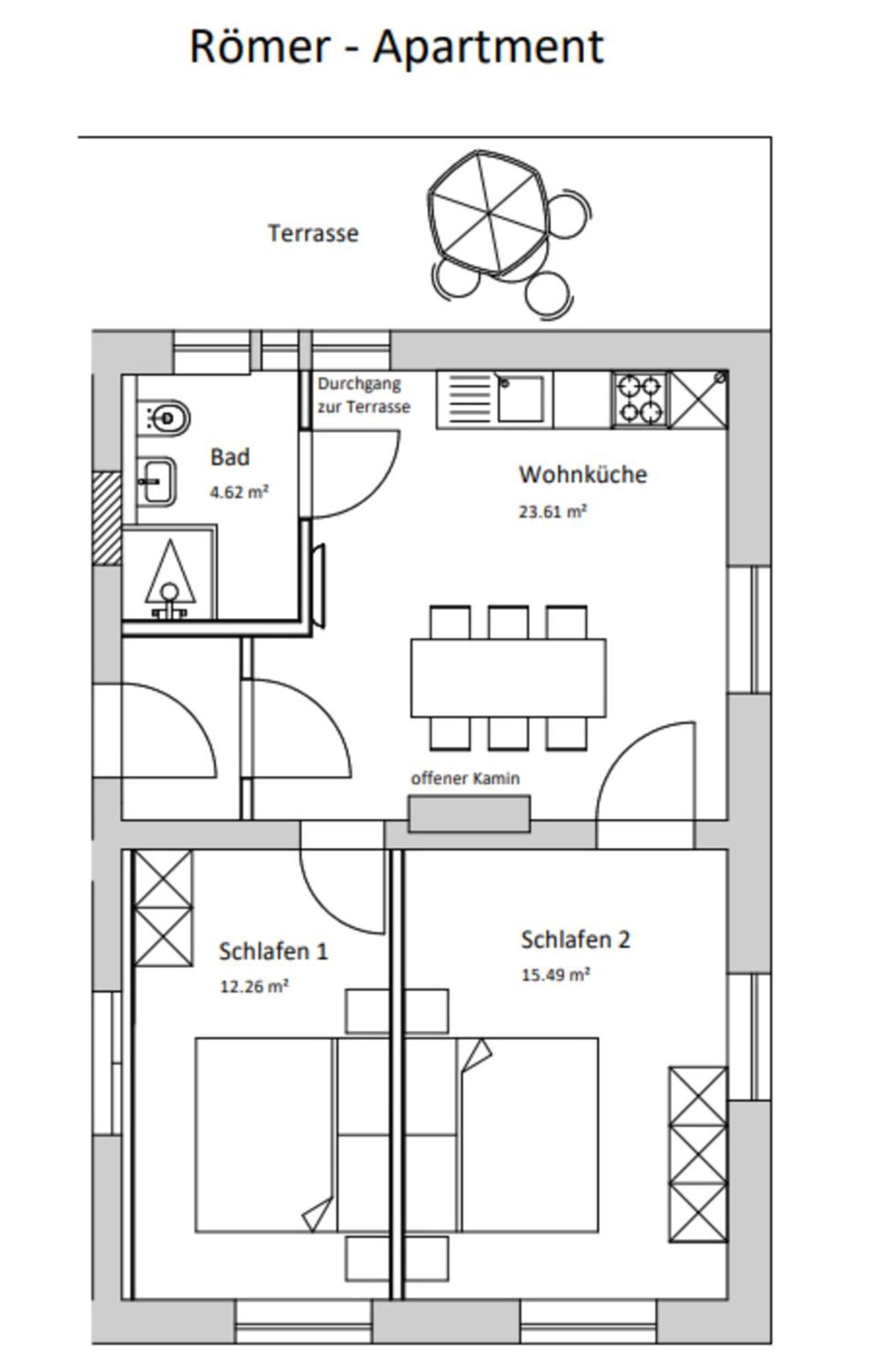 קסנטן Roemer-Apartment Im Herenhaus Rheinblick מראה חיצוני תמונה